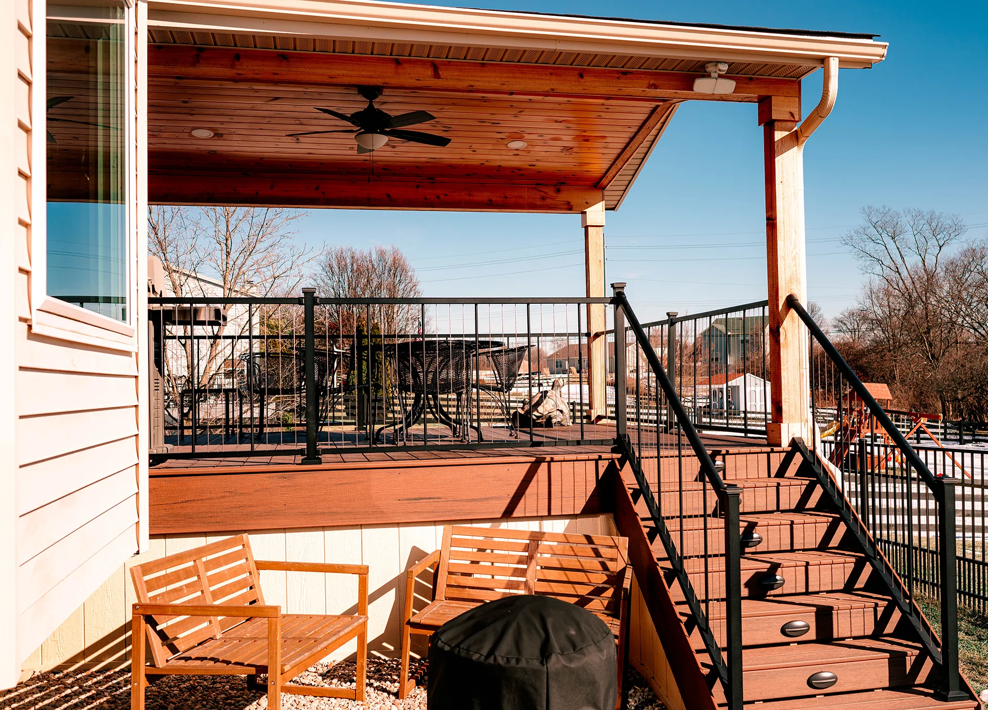 SC24-1 Sowder Construction LLC Cincinnati Hamilton Ohio Porch Roof composite deck