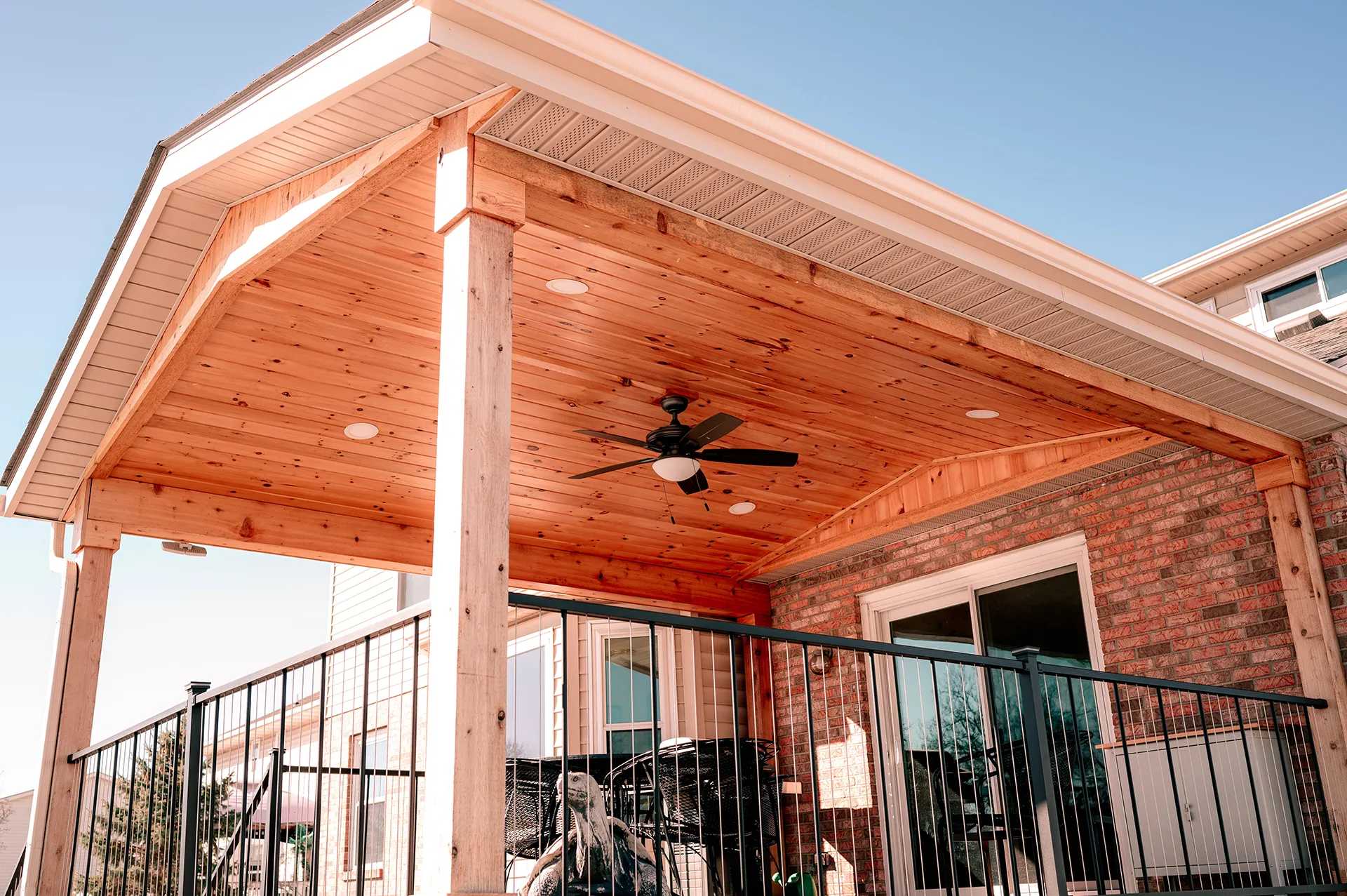 SC26-1 Sowder Construction LLC Cincinnati Hamilton Ohio Porch Roof composite deck